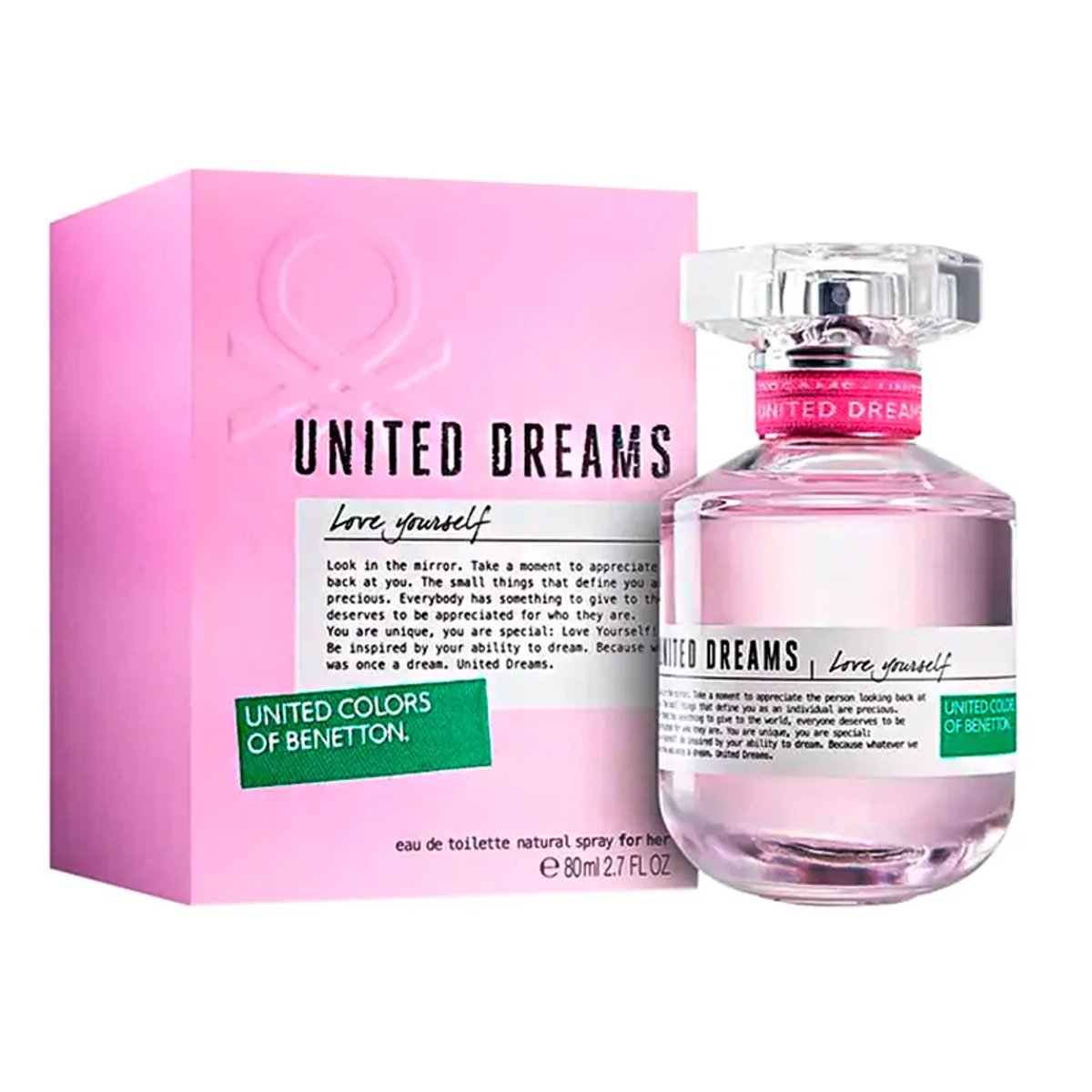 BENETTON COLORS LOVE YOURSELF EDT 80 ML