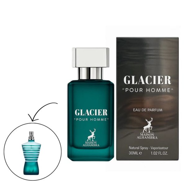 MAISON ALHAMBRA MINIATURA GLACIER POUR HOMME EDP 30 ML