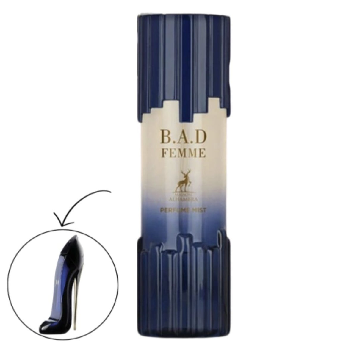 MAISON ALHAMBRA BODY MIST B.A.D FEMME 250 ML 