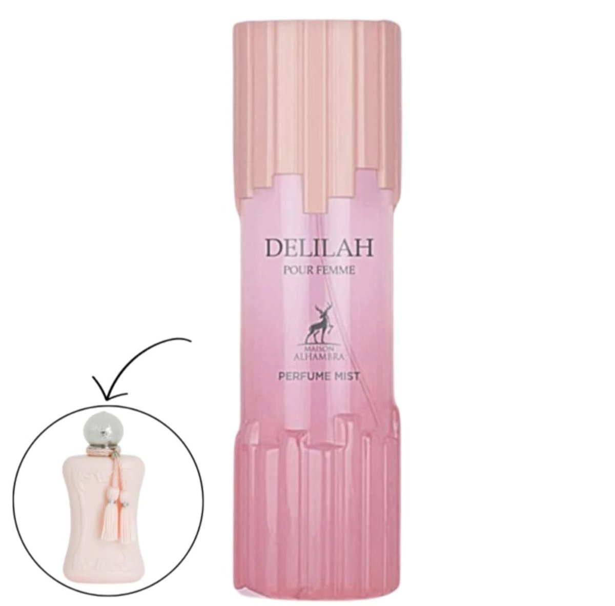 MAISON ALHAMBRA BODY MIST DELILAH POUR FEMME 250 ML 
