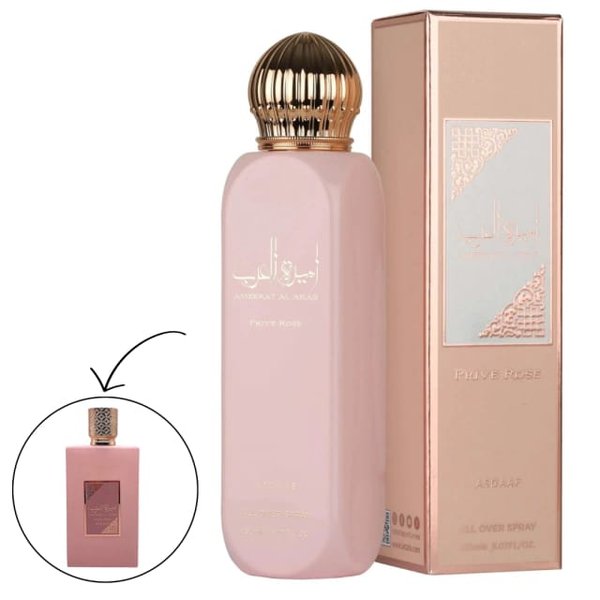 ASDAAF AMEER AL ARAB PRIVE ROSE ALL OVER SPRAY 150 ML