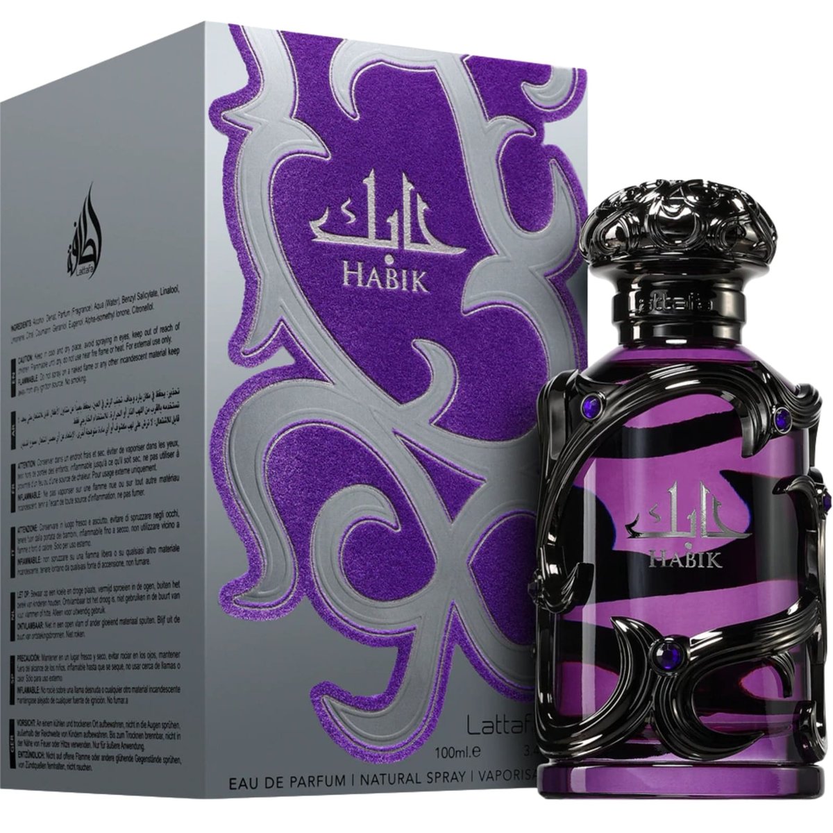 LATTAFA HABIK FOR MEN EDP 100 ML