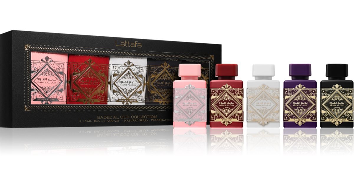 LATTAFA BADE'E AL OUD SET MINIATURA 5X5ML EDP