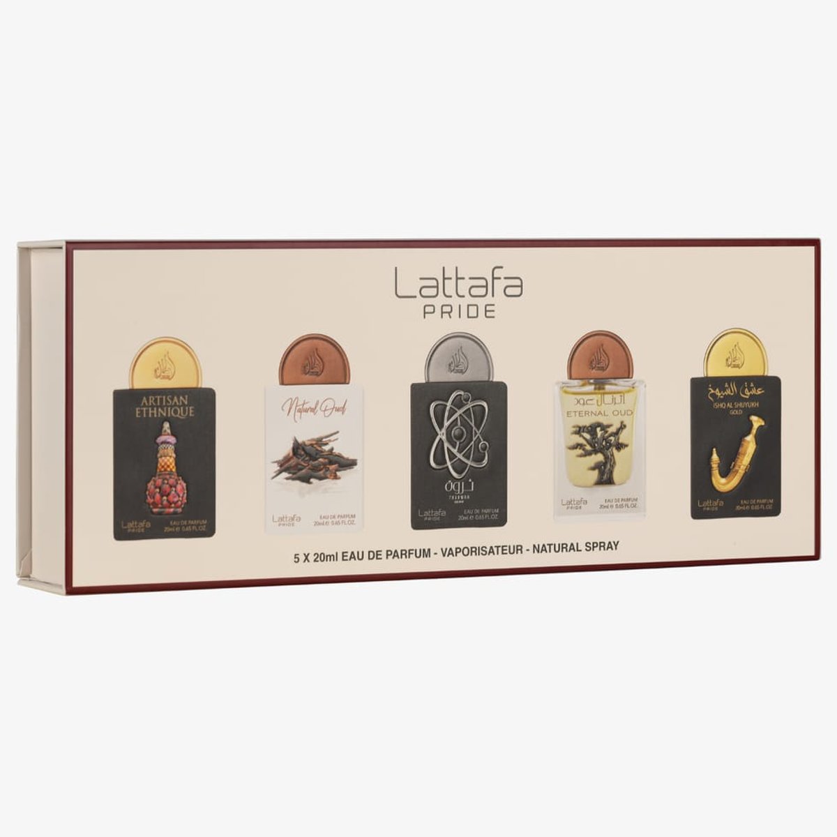 LATTAFA PRIDE SET MINIATURA 5X20 ML EDP - 5
