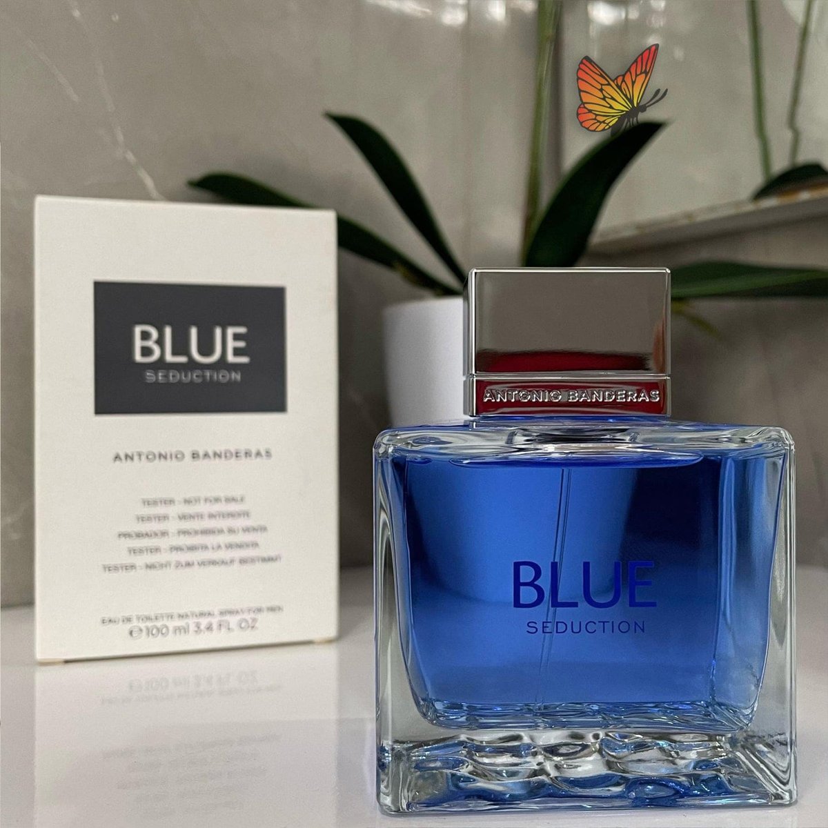 TESTER ANTONIO BANDERAS BLUE SEDUCTION EDT 100 ML