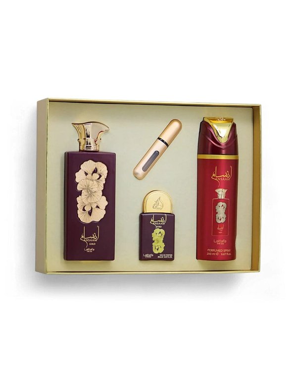 KIT LATTAFA ANSAAM GOLD 3 PZS