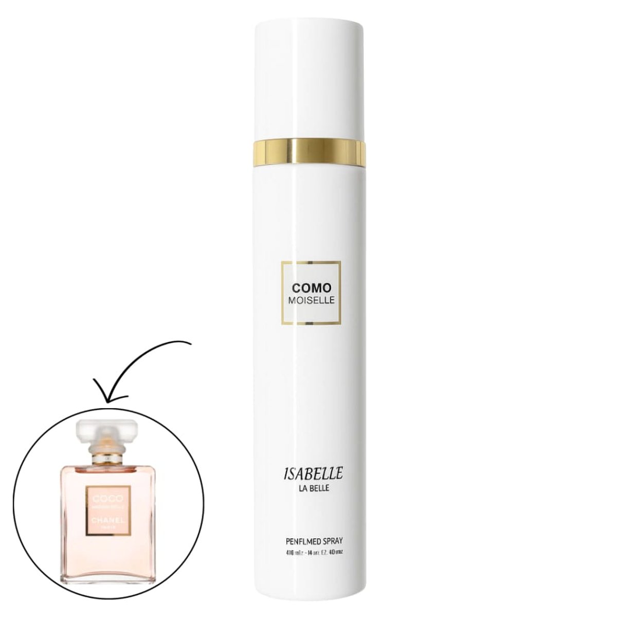 ISABELLE LA BELLE COMO MOISELLE SPRAY 200 ML