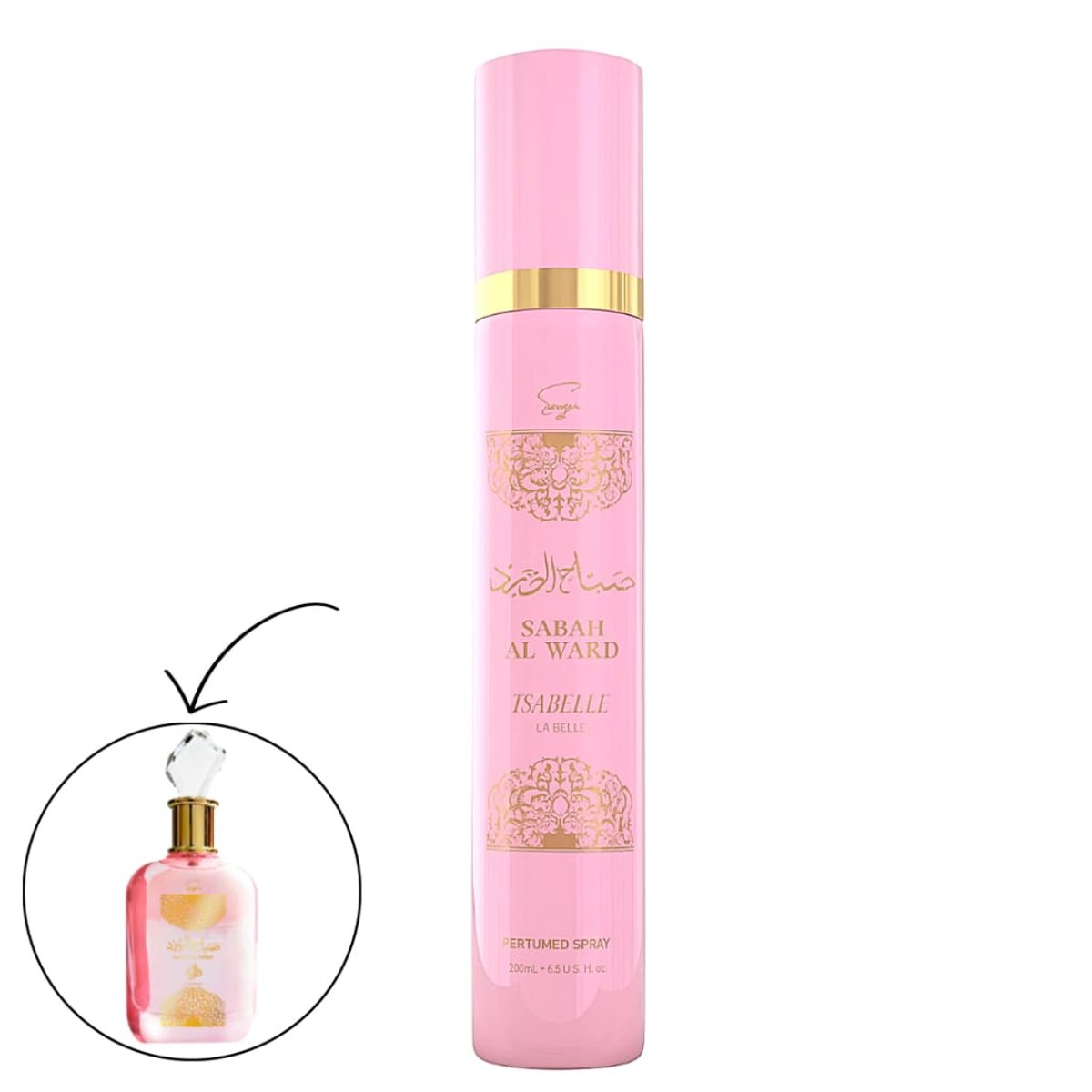ISABELLE LA BELLE SABAH AL WARD SPRAY 200 ML