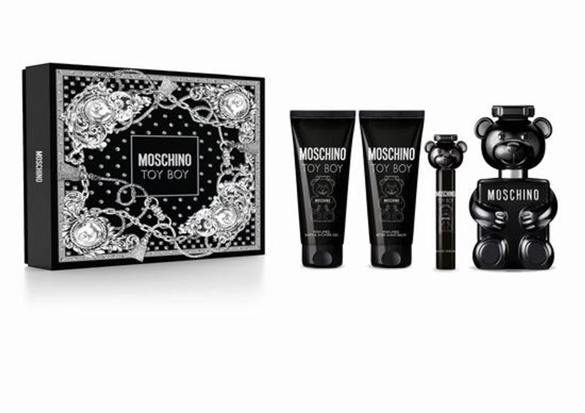 KIT MOSCHINO TOY BOY 4 PZS