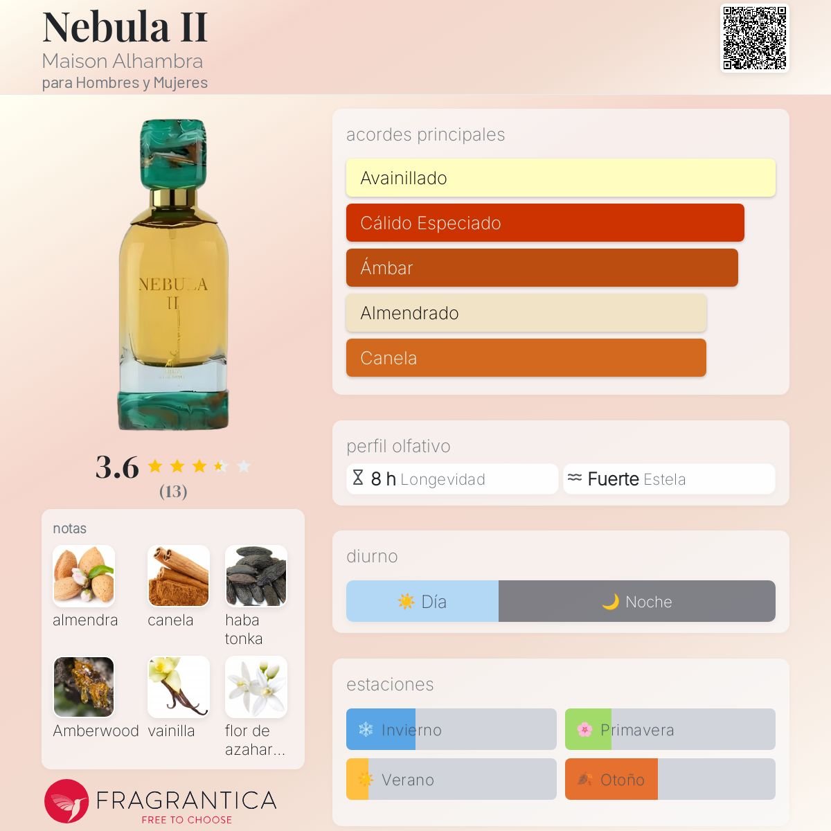 MAISON ALHAMBRA NEBULA II EDP 100 ML - 2