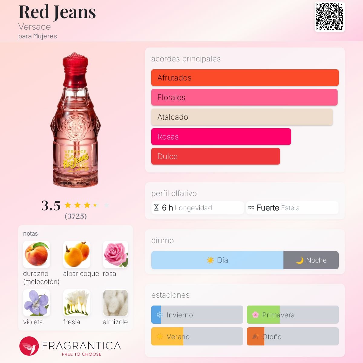 VERSACE RED JEANS WOMAN EDT 75 ML - 2