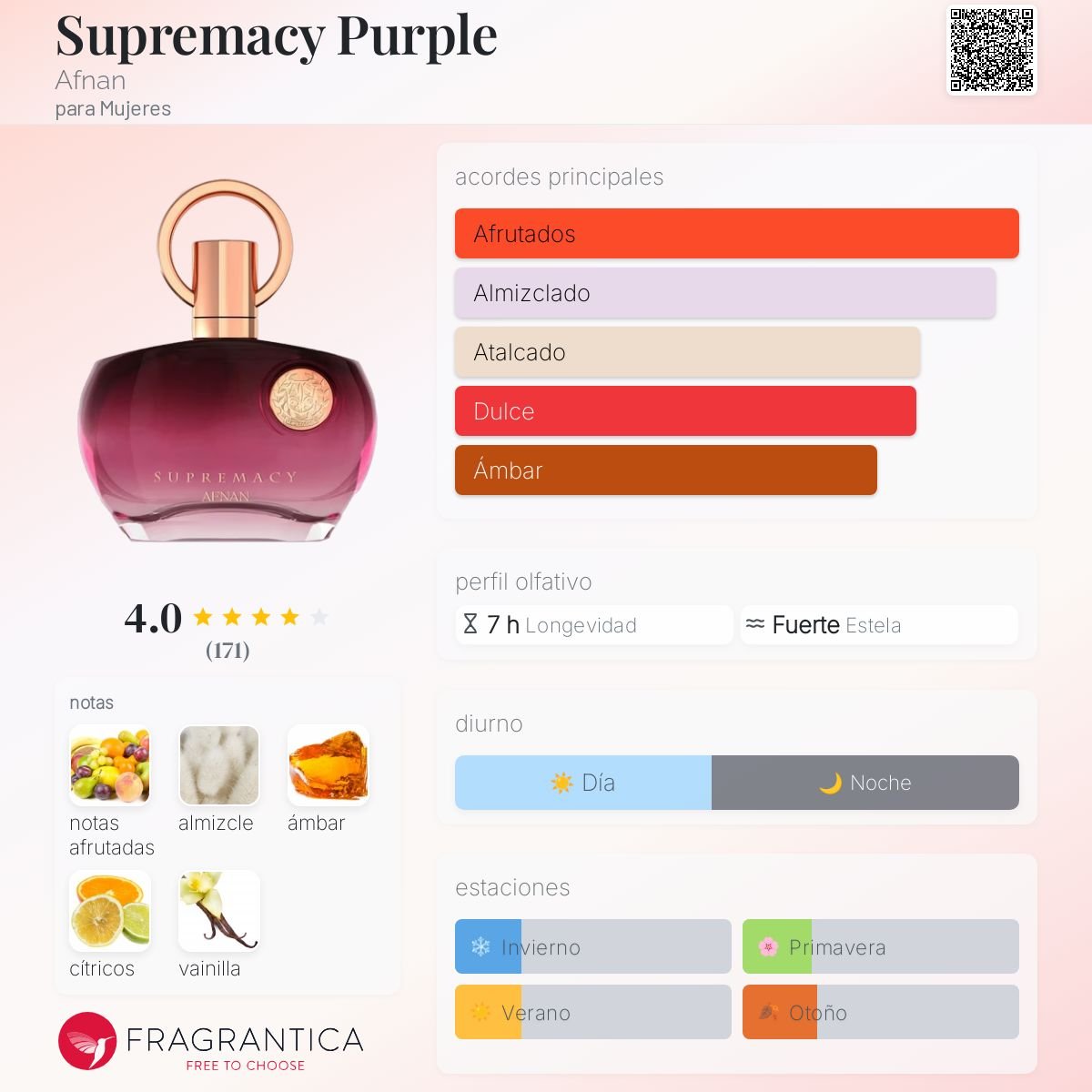 AFNAN SUPREMACY PURPLE EDP 100 ML - 2