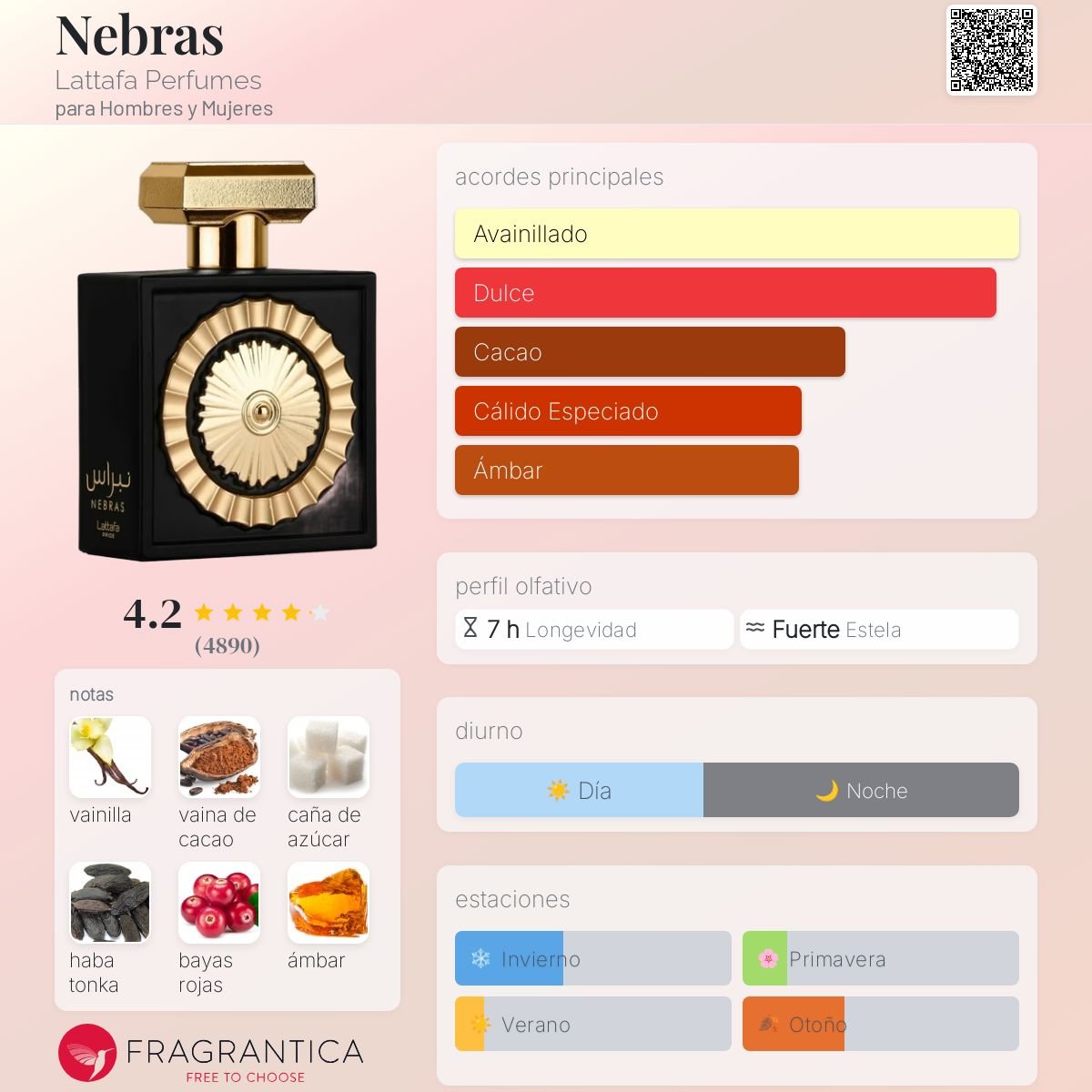 LATTAFA NEBRAS EDP 100 ML - 2