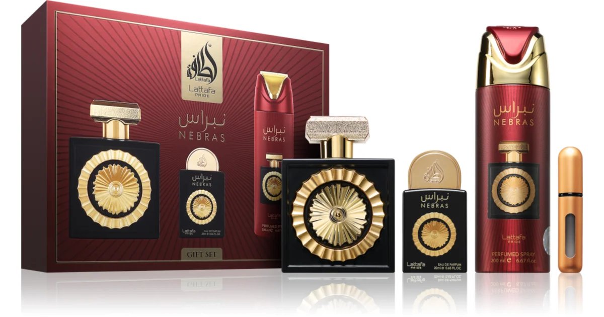 KIT LATTAFA NEBRAS 3 PZS