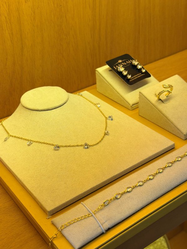 Cadena Choker de Corazón 