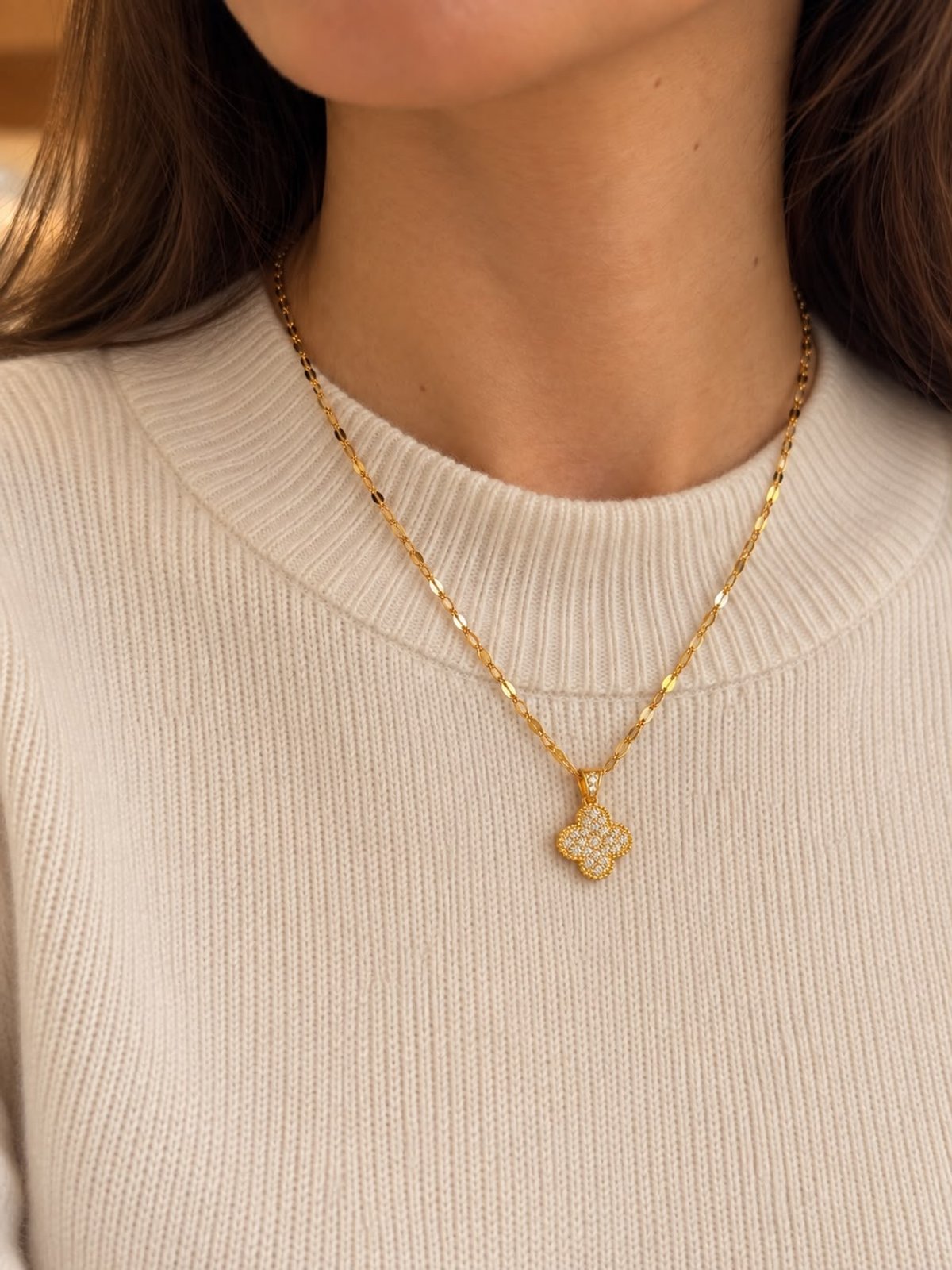 Set tipo VAN CLEEF dorado  - 2