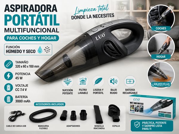 Aspiradora multifuncional 