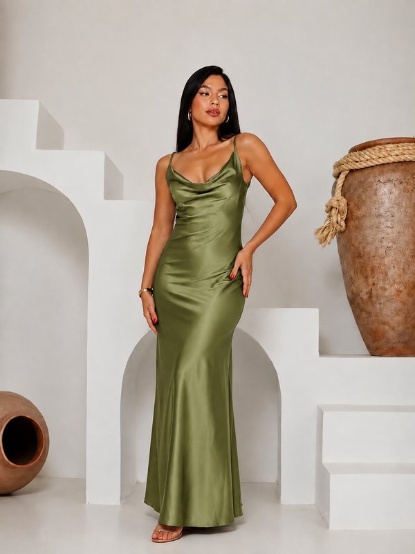 Vestido de Satén 
