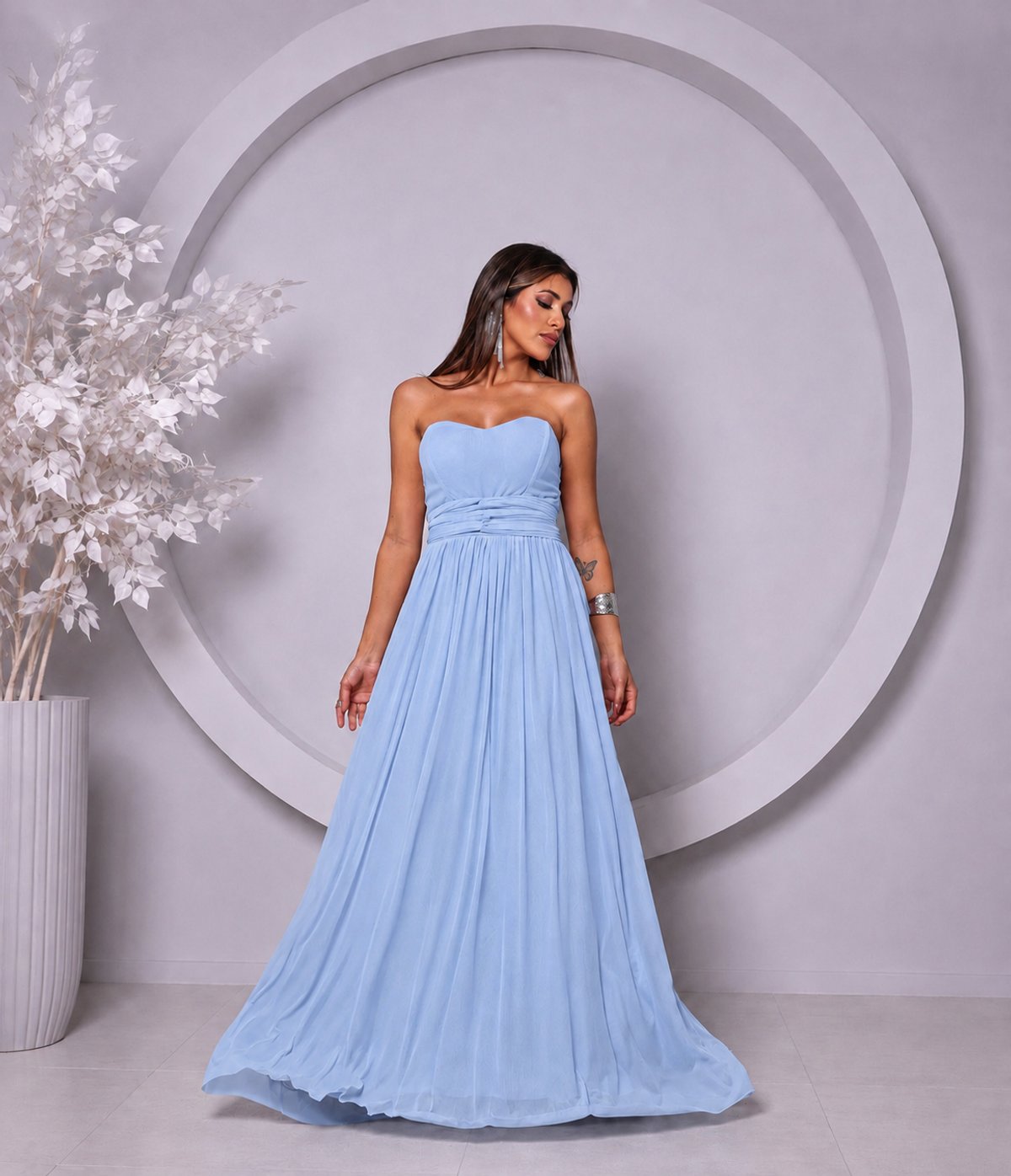 Vestido Multiformas de Tul  - 2