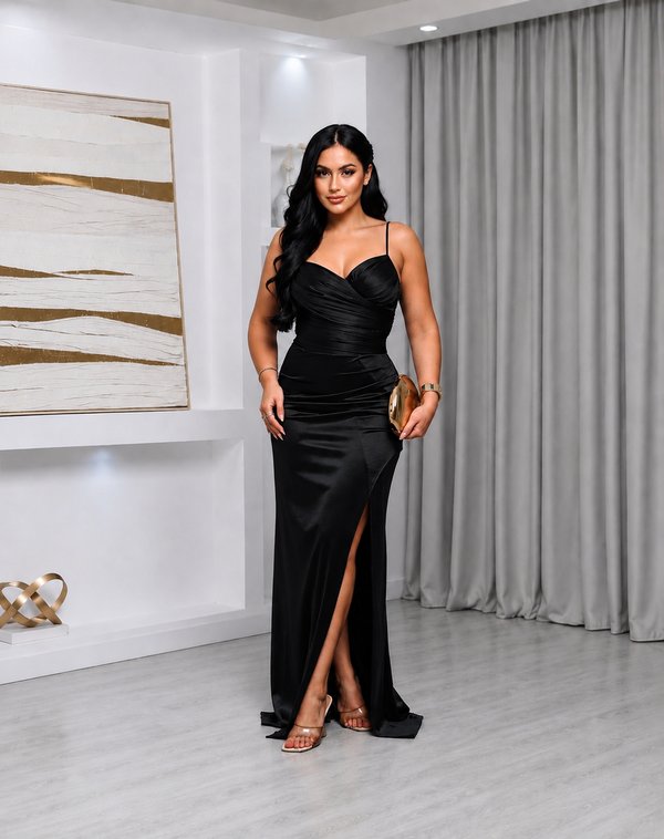 Vestido Satén 
