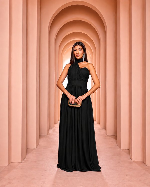 Vestido Multiformas de Tul 