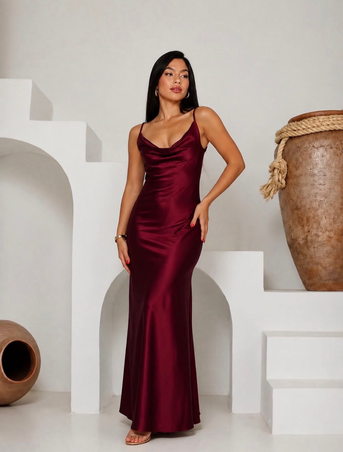 Vestido de Satén  - 2