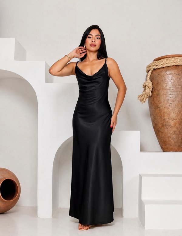 Vestido de Satén 