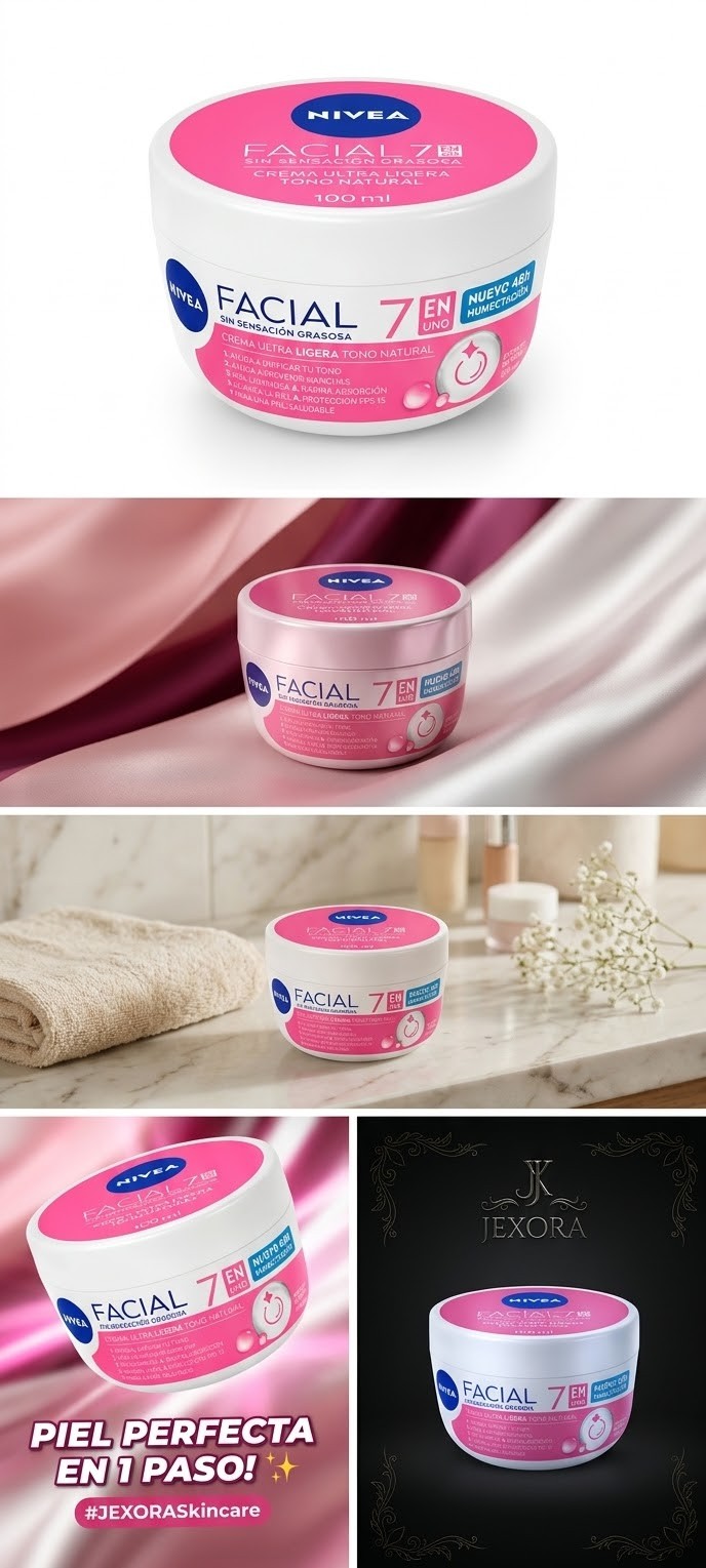 Crema facial Nivea 7 en uno  - 3