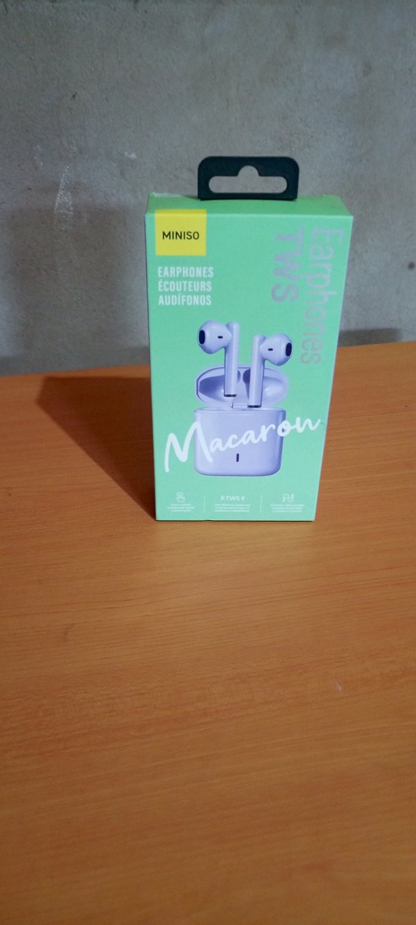Auriculares inalámbricos Miniso Macaron