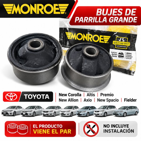 Bujes de parrilla MONROE