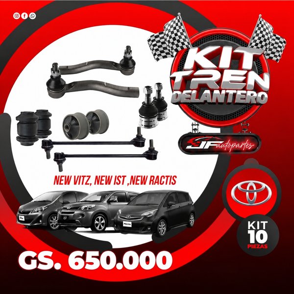 Kit tren delantero 10 piezas Toyota