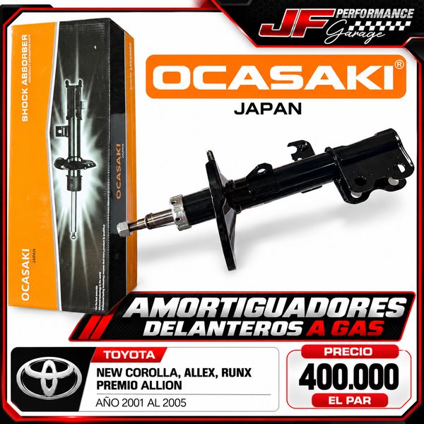 Amortiguadores delanteros Corolla