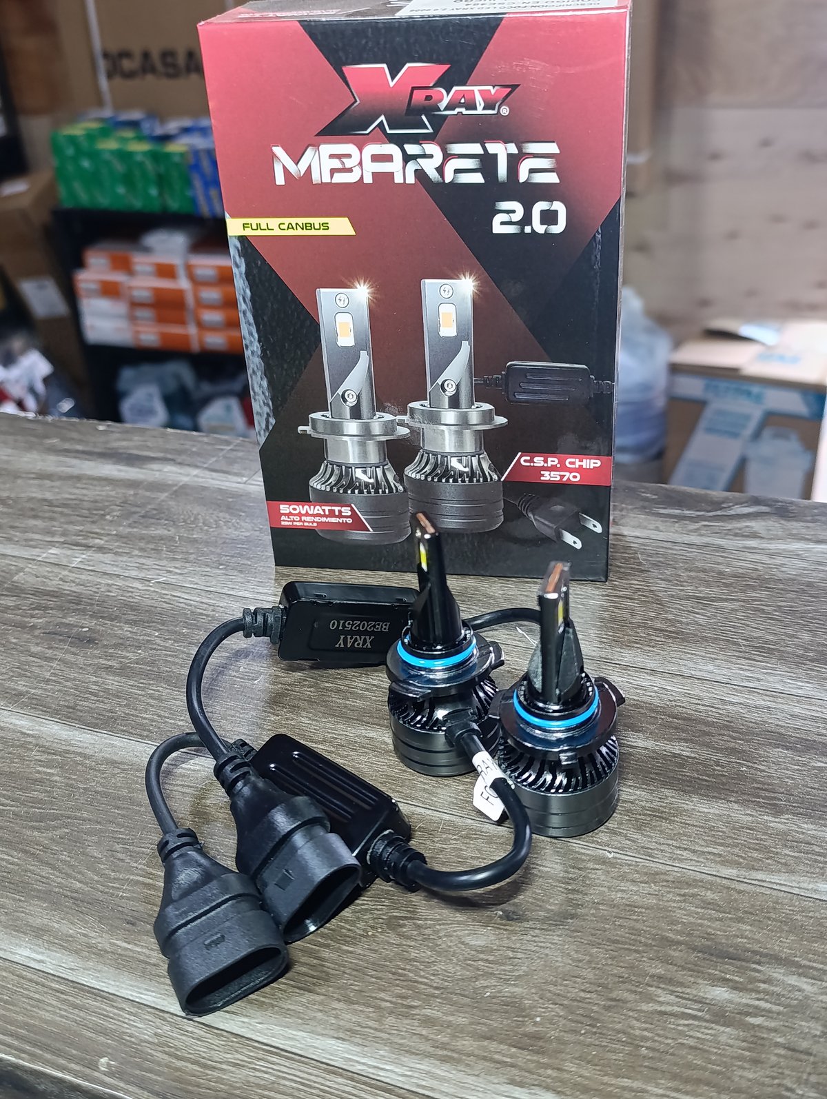 FOCOS LED CAMBUS 9006 - 2