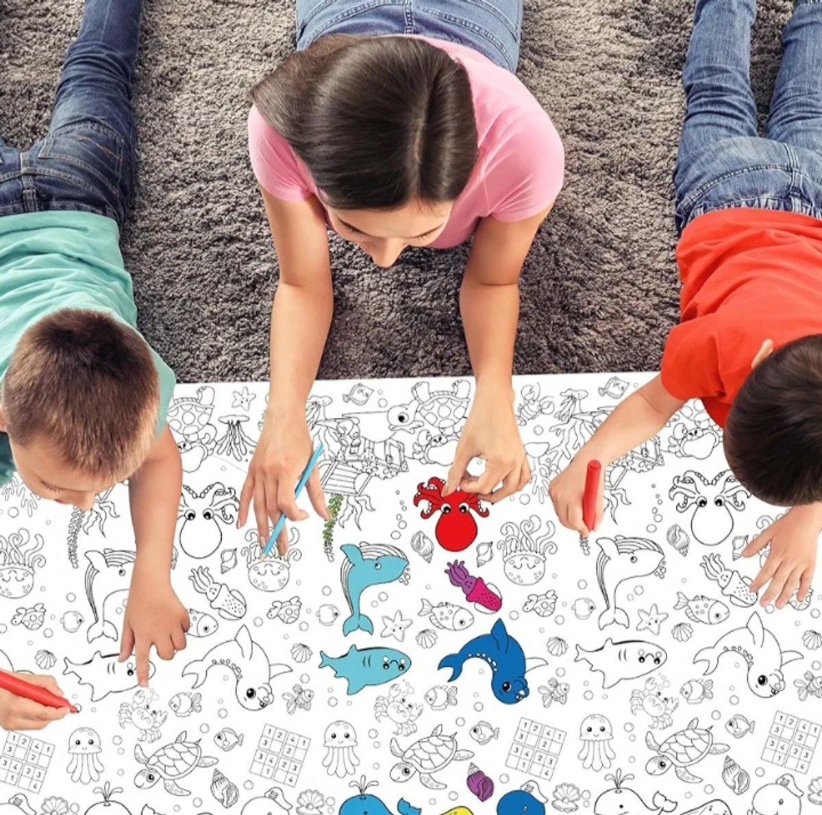 Rollo de papel para Colorear - 2