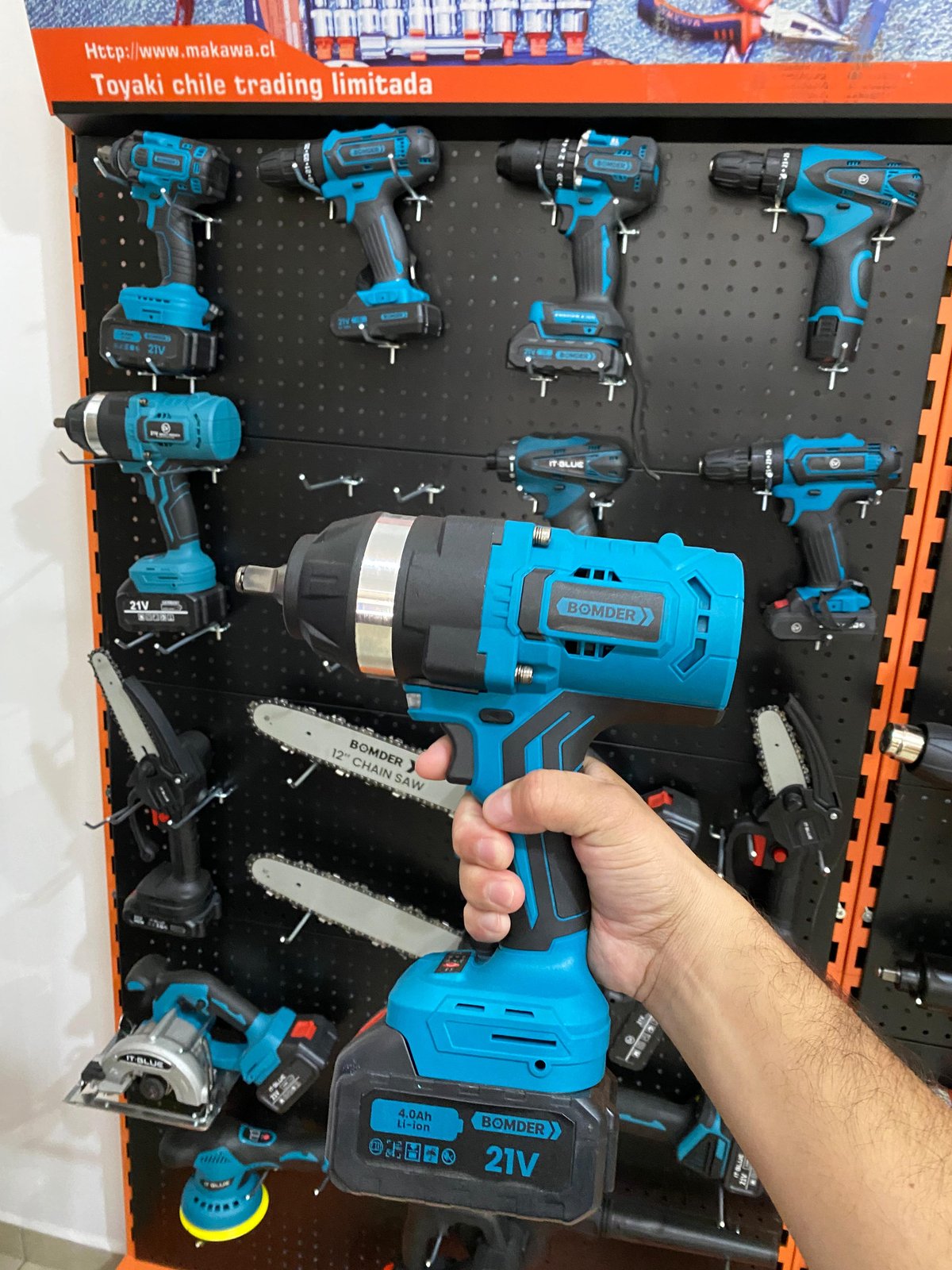 LLAVE IMPACTO BOMDER 1600NM 21V - 2