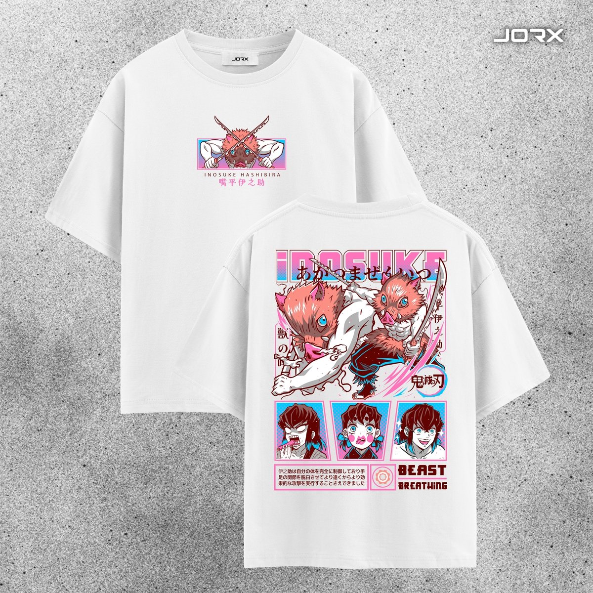 Remera Inosuke Hashibira - 3