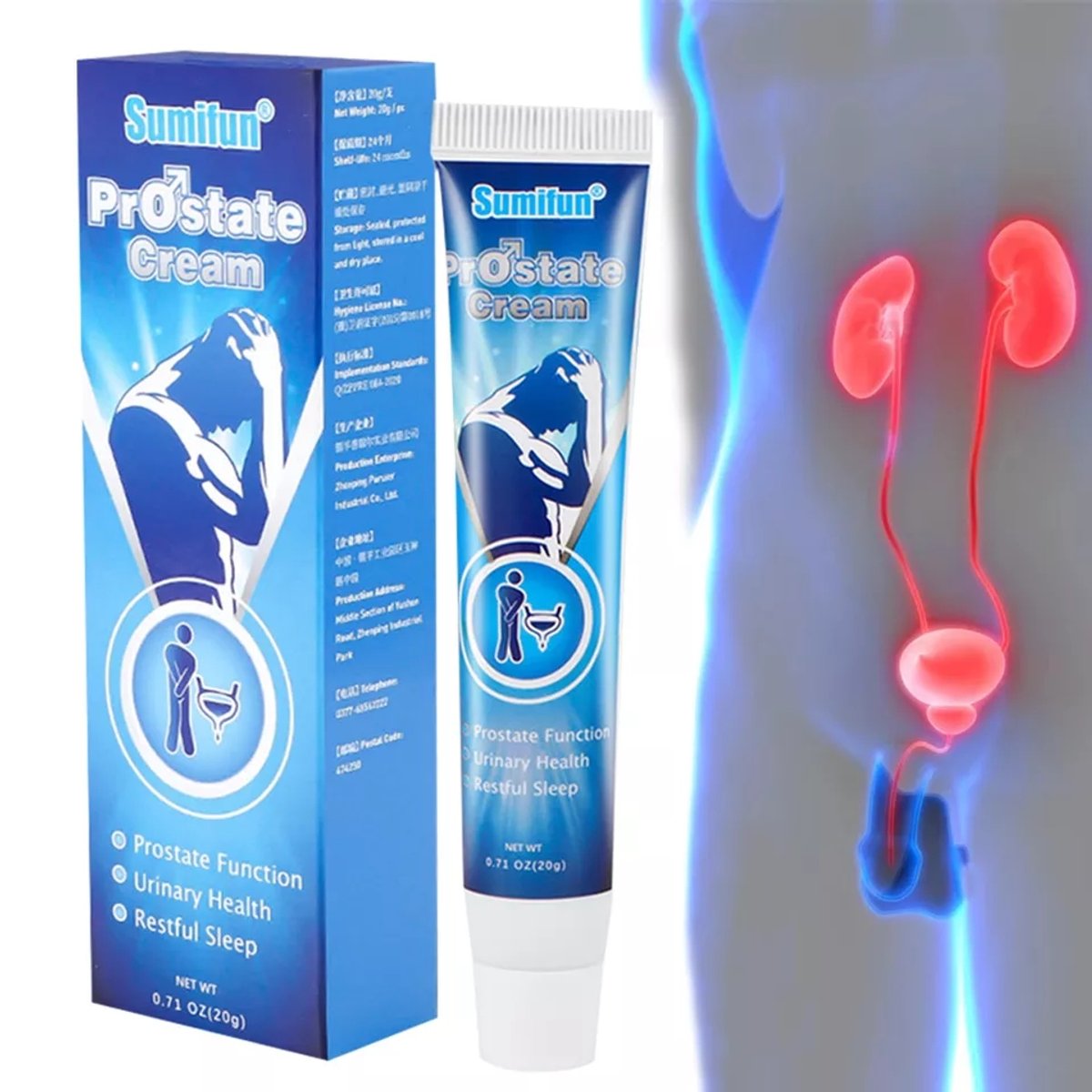 Crema Para La Prostata 20g Sumifun. - 7
