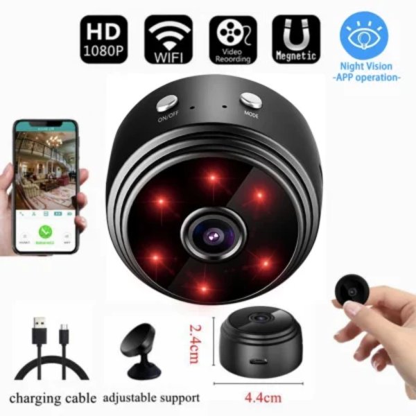 Mini Cámara de Seguridad Espia A9 AP-0048