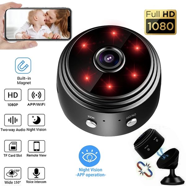 Mini Cámara de Seguridad Espia A9 AP-0048