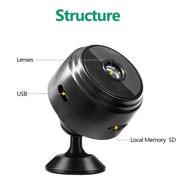 Mini Cámara de Seguridad Espia A9 AP-0048