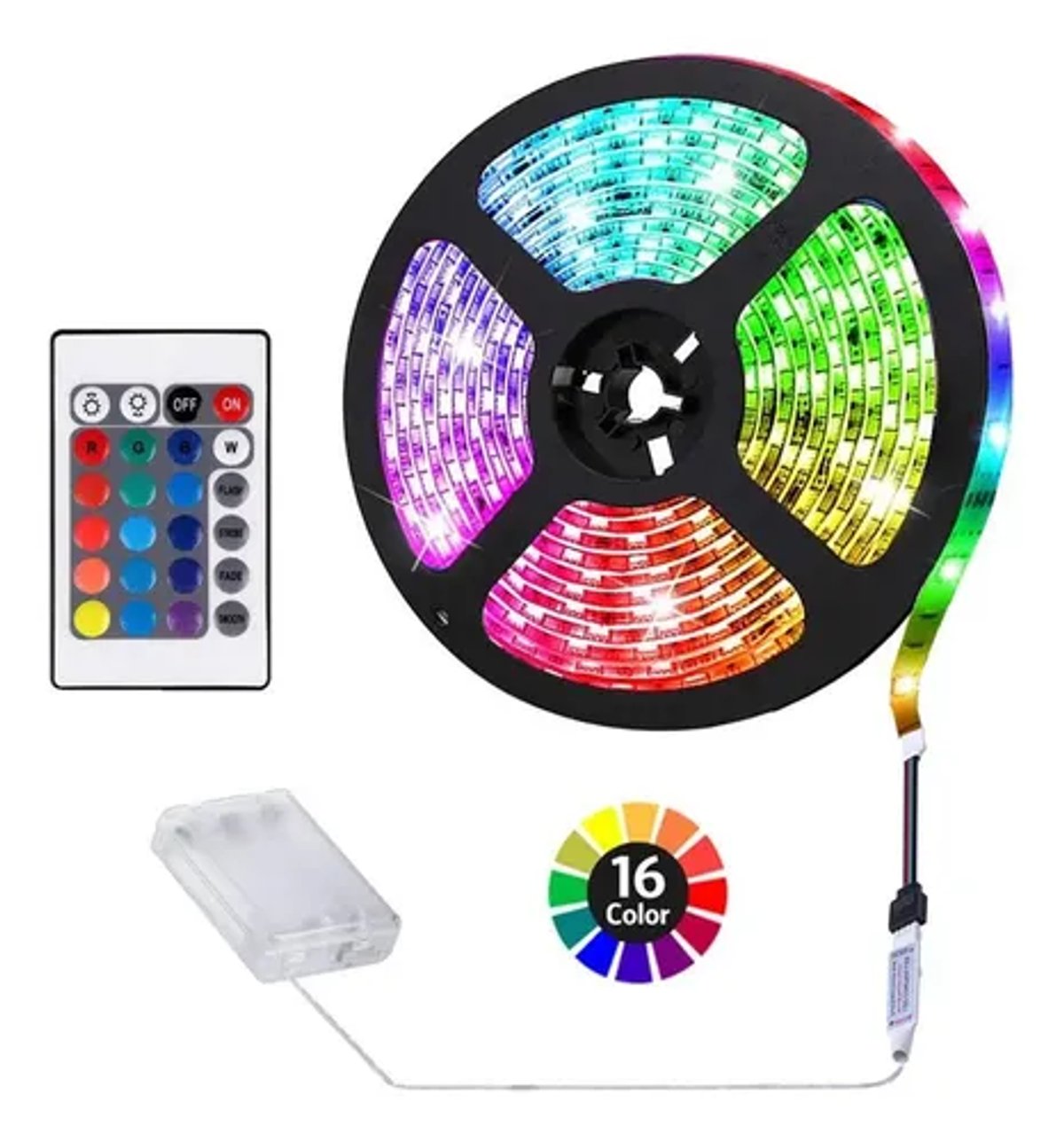 Cinta Led de 5M RGB con Control - 5
