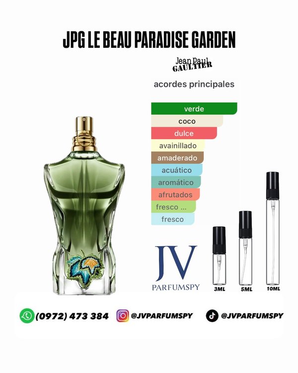 JEAN PAUL GAULTIER LE BEAU PARADISE GARDEN EDP