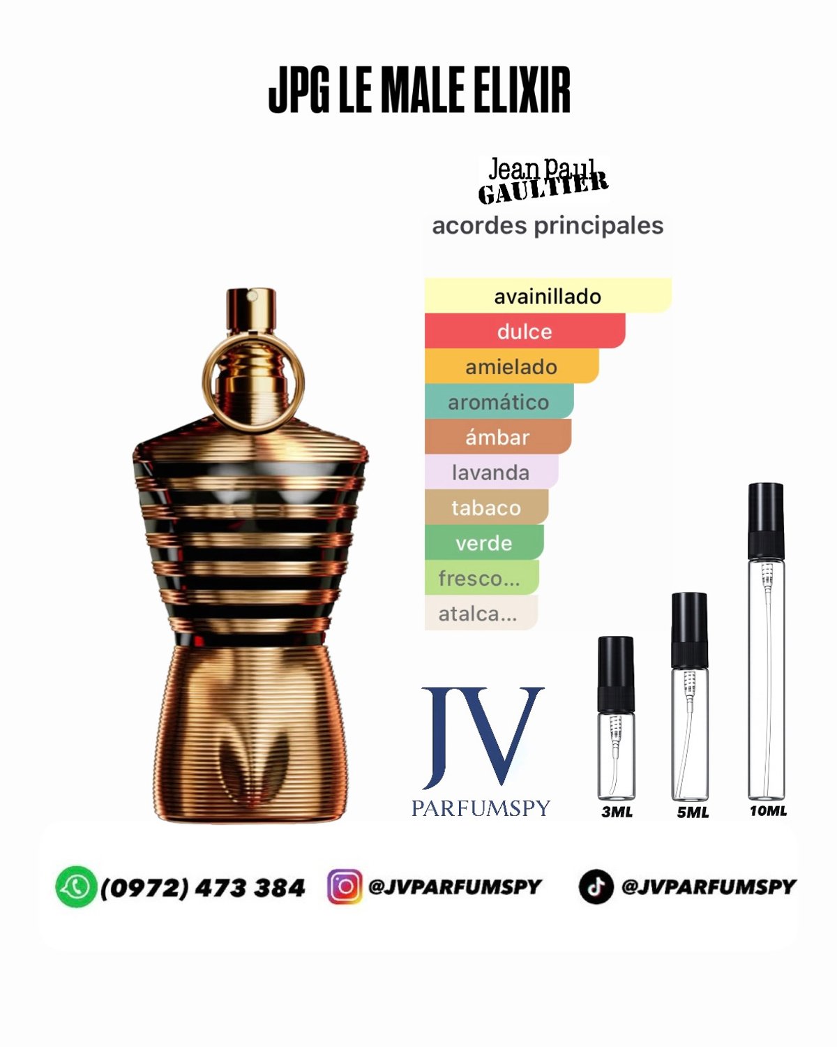 JEAN PAUL GAULTIER LE MALE ELIXIR 