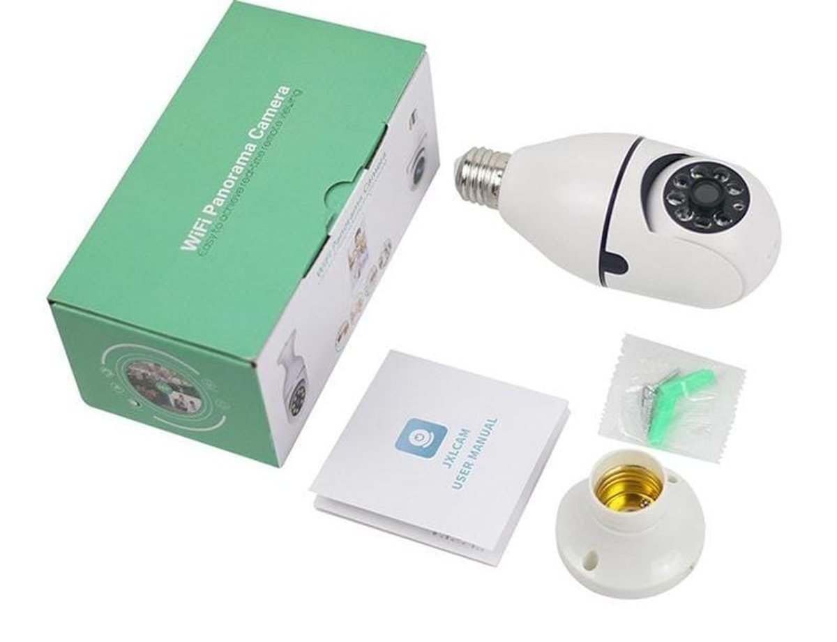 Foco camara 360° con App :Icsee