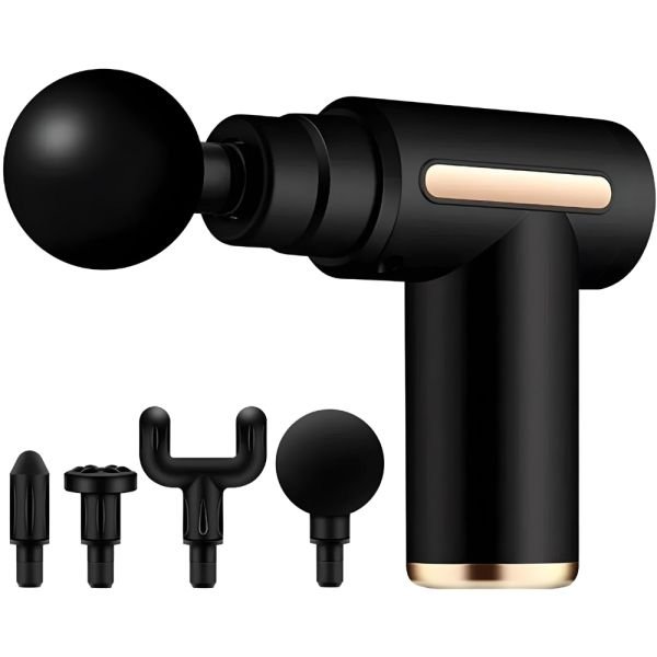 Mini masajeador Eléctrico Ecopower EP-8133 - Negro