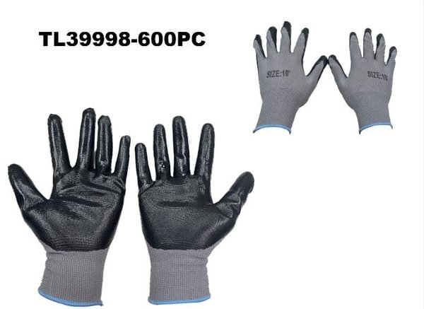 Guantes Recubiertos de Nitrilo – Agarre y Protección x12 unid