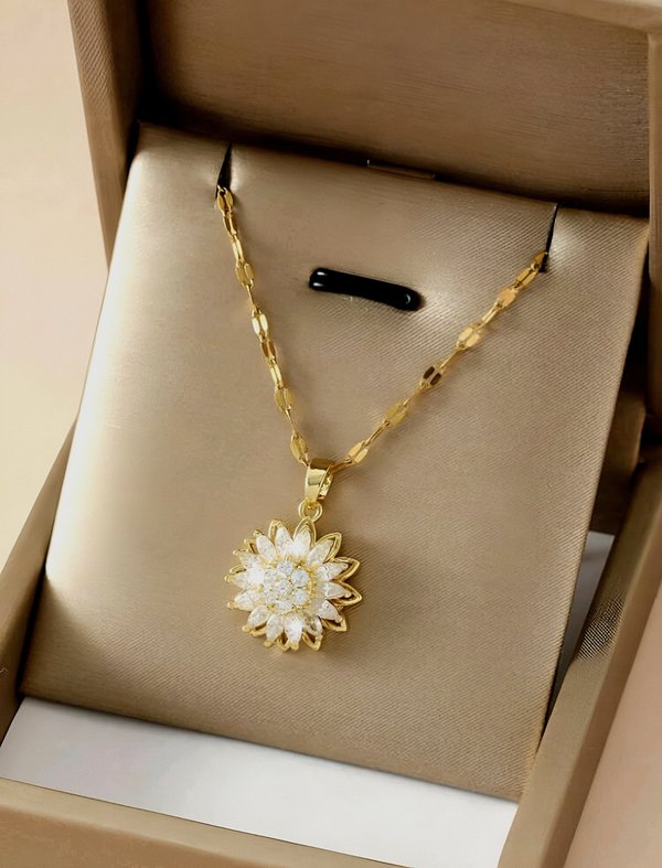 Collar de girasol