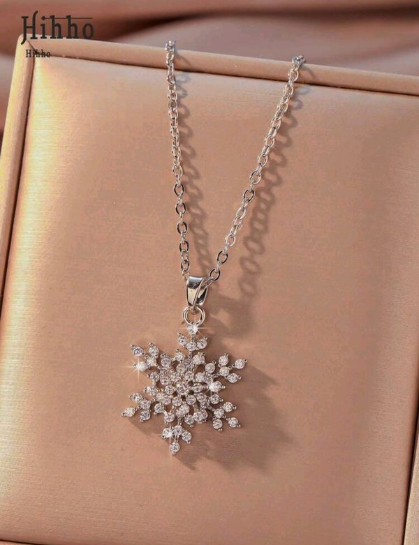 Collar copo de nieve