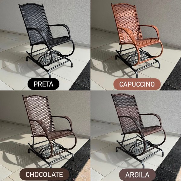 Silla Mecedora con 4 Resortes