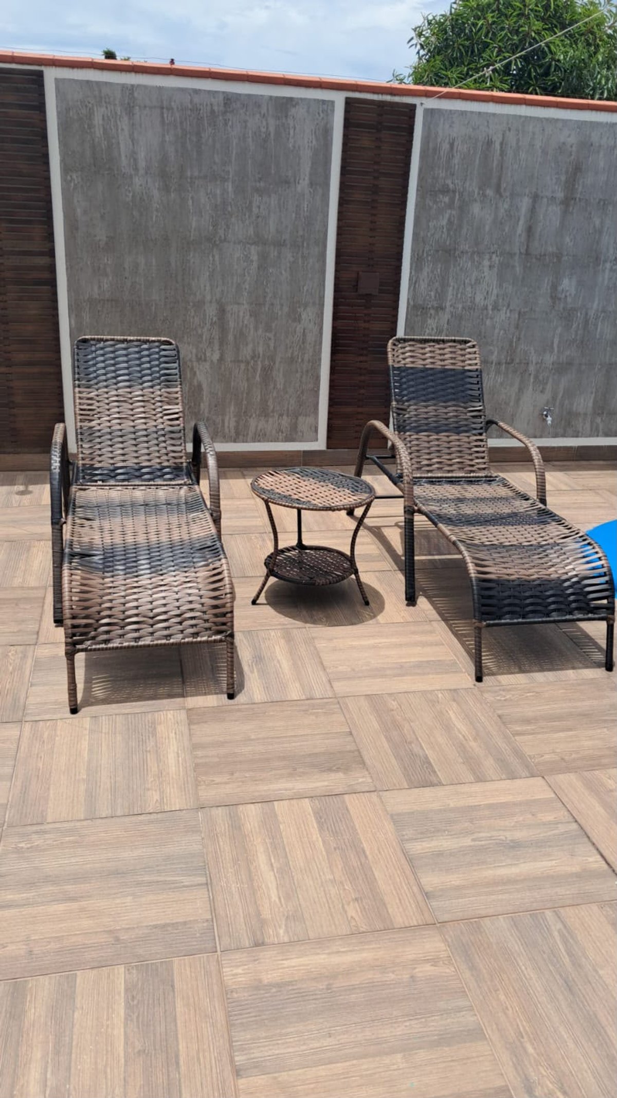 Reposera regulable para zona de piscina - 2
